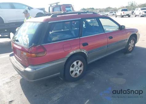 1998 Subaru Legacy Outback/Outback Limited/Outback Ltd 30Th Ann из США, поврежденный, VIN 4S3BG6856W7653522